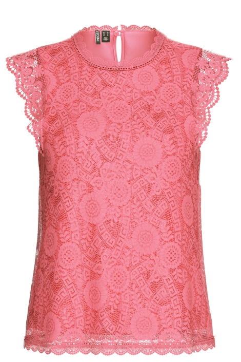 Pieces pcolline sl lace top wvn noos